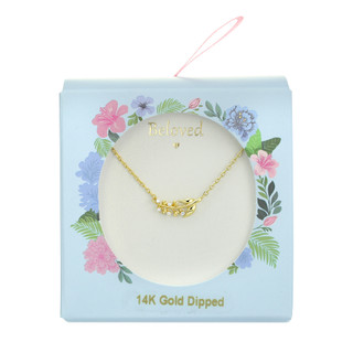 Thumbnail 1: Roman Roman Boxed Lily of the Valley Pendant Necklace 