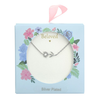 Thumbnail 2: Roman Roman Boxed Daisy Pendant Necklace 