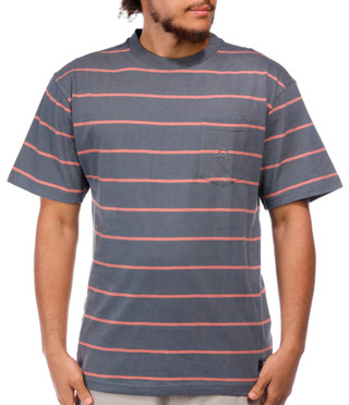 Thumbnail 1: RODE Rode Mens Striped Jersey Crew Neck T-Shirt 