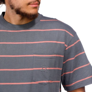 Thumbnail 2: RODE Rode Mens Striped Jersey Crew Neck T-Shirt 