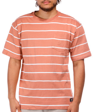 Thumbnail 1: RODE Rode Mens Striped Jersey Crew Neck T-Shirt 