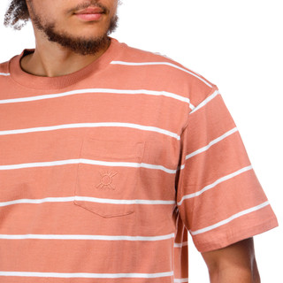 Thumbnail 2: RODE Rode Mens Striped Jersey Crew Neck T-Shirt 
