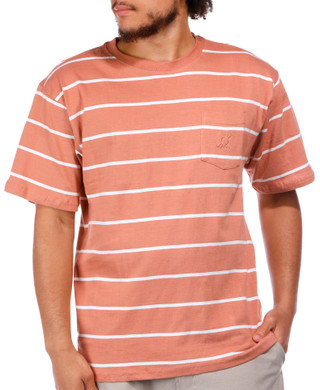 Thumbnail 4: RODE Rode Mens Striped Jersey Crew Neck T-Shirt 