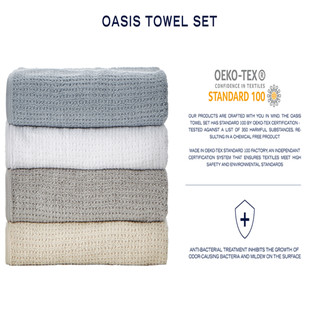 Thumbnail 18: Nautica Nautica 8 Pc. Oasis Solid Towel Set 