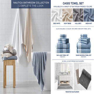 Thumbnail 20: Nautica Nautica 8 Pc. Oasis Solid Towel Set 