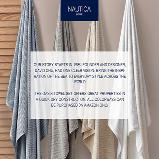 Thumbnail 12: Nautica Nautica 8 Pc. Oasis Solid Towel Set 