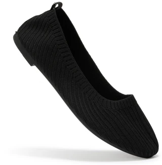 Thumbnail 2: Danskin Danskin Womens Hope Woven Slip-On Ballet Flats 