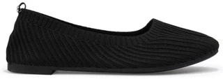 Thumbnail 4: Danskin Danskin Womens Hope Woven Slip-On Ballet Flats 