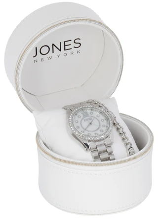 Thumbnail 2: JONES NEW YORK Jones New York Womens 3-Piece Boxed Watch Set 