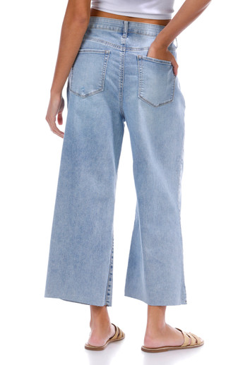 Thumbnail 4: Rewash Rewash Juniors Wide Leg Stovepipe Jeans 