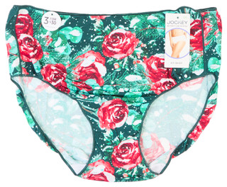Thumbnail 1: Jockey Jockey No Panty Line Hipster Print Panties 1372 