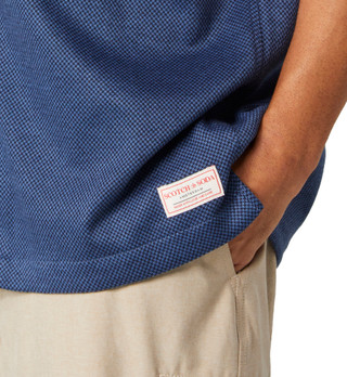 Thumbnail 3: SCOTCH & SODA Men's Birdseye Jacquard Button Down Shirt 