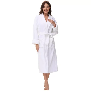 Thumbnail 5: Ink + Ivy INK + IVY Womens Solid Cotton Terry Robe 