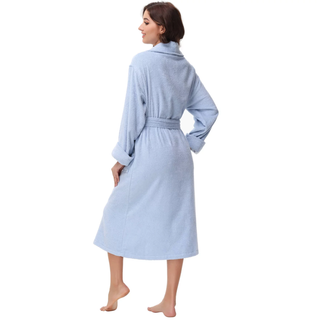 Thumbnail 3: Ink + Ivy INK + IVY Womens Solid Cotton Terry Robe 