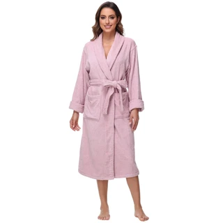 Thumbnail 1: Ink + Ivy INK + IVY Womens Solid Cotton Terry Robe 