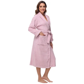 Thumbnail 5: Ink + Ivy INK + IVY Womens Solid Cotton Terry Robe 