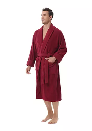 Thumbnail 4: Ink + Ivy INK + IVY Mens Solid Cotton Robe 