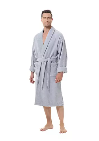 Thumbnail 5: Ink + Ivy INK + IVY Mens Solid Cotton Robe 