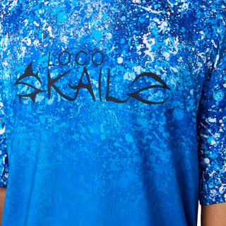 Thumbnail 3: Loco Skailz Loco Skailz Mens Performance Fishing Print T-Shirt 