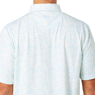Thumbnail 3: Puma Golf Puma Golf Mens Cloudspun Watering Hole Golf Polo Shirt 