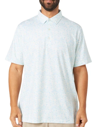 Thumbnail 1: Puma Golf Puma Golf Mens Cloudspun Watering Hole Golf Polo Shirt 