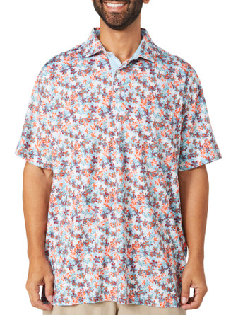 Thumbnail 1: Puma Golf Puma Golf Mens Floral Golf Polo Shirt 