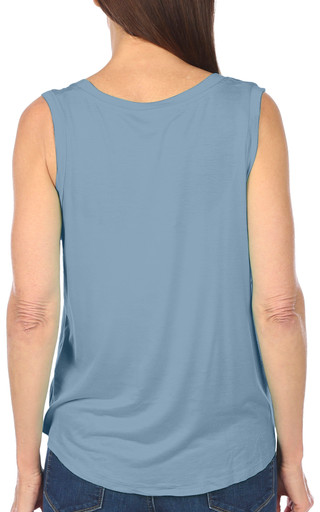 Thumbnail 4: Blue Sol Blue Sol Womens Scoop Neck Tank Top 
