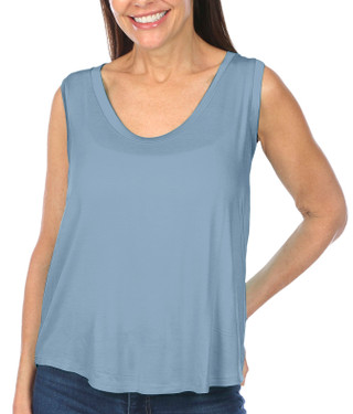 Thumbnail 2: Blue Sol Blue Sol Womens Scoop Neck Tank Top 