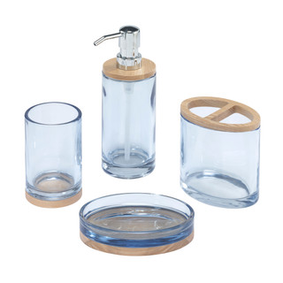 Thumbnail 1: IZOD Izod Cove Blue 4 Pc. Bath Set 