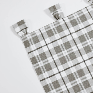 Thumbnail 10: Eddie Bauer Eddie Bauer Fall Creek Plaid Tab Top Valance 50x20 