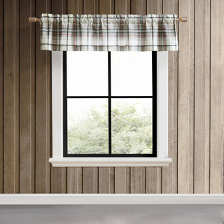 Thumbnail 1: Eddie Bauer Eddie Bauer Alder Plaid Pole Top Valance 86x15 