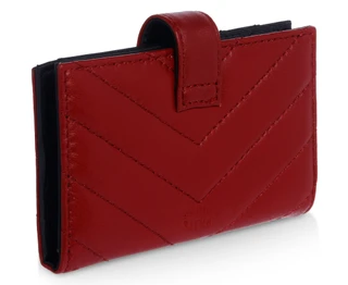 Thumbnail 8: Mundi Mundi Quilted Leather Debbie Card Case Wallet 