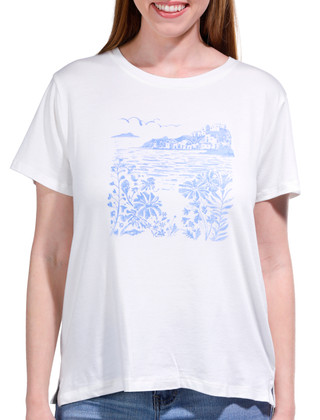 Thumbnail 1: C&C California C&C California Womens Julia Everyday Crew Neck Tee 