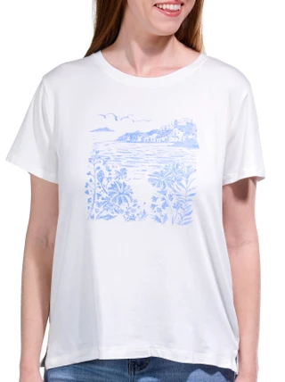 Thumbnail 4: C&C California C&C California Womens Julia Everyday Crew Neck Tee 