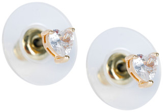 Thumbnail 3: LONNA & LILLY Lonna & Lilly Heart Earrings 