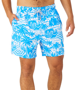 Thumbnail 1: Vintage Summer Vintage Summer Mens 4 Way Stretch Volley Shorts 