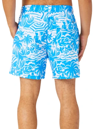 Thumbnail 2: Vintage Summer Vintage Summer Mens 4 Way Stretch Volley Shorts 