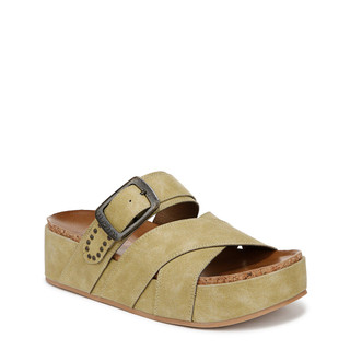 Thumbnail 1: Pistachio Faux Suede