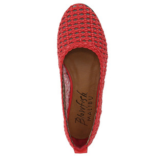 Thumbnail 3: Red Faux Leather