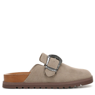 Thumbnail 2: Taupe Faux Suede