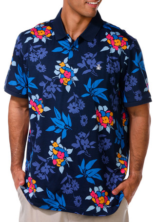 Thumbnail 4: PENGUIN Penguin Big Men's Knit Bird Print Polo 