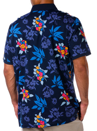 Thumbnail 3: PENGUIN Penguin Big Men's Knit Bird Print Polo 