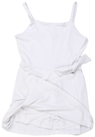 Thumbnail 2: Habitual Habitual Big Girls Sleeveless Tennis Dress with Skort 