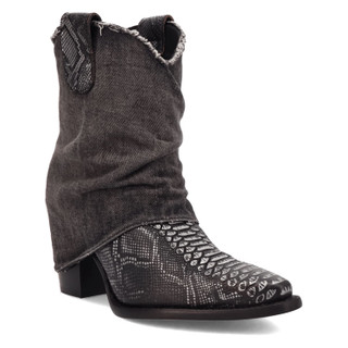 Thumbnail 2: Dingo Dingo Womens Denim Dream Leather Bootie 