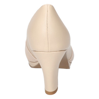 Thumbnail 3: Easy Street Easy Street Womens Lavish Platform Peep Toe Pumps 