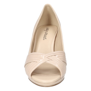 Thumbnail 5: Easy Street Easy Street Womens Lavish Platform Peep Toe Pumps 