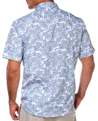 Thumbnail 6: Report Collection Report Collection Men's Short Sleeve Woven Sport Shirt 