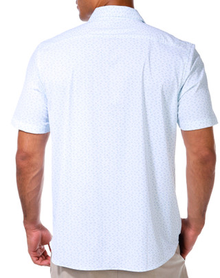 Thumbnail 3: FLAG AND ANTHEM Men's Short Sleeve Madeflex Buttoned Shirt 