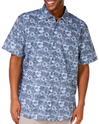 Thumbnail 2: FLAG AND ANTHEM Men's Print Buttoned Short Sleeve Shirt 