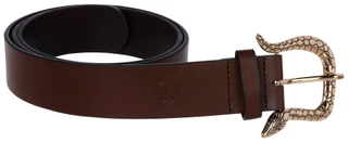 Thumbnail 4: Gloria Vanderbilt Glorida Vanderbilt Womens Snake Buckle Bonded Leather Belt 